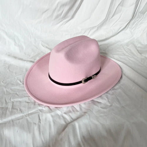 Bauhonia Vintage Western Cowboy Hat For Men Women Wide Brim Gentleman