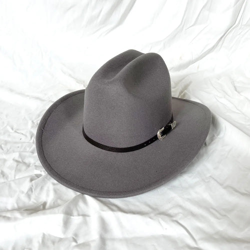 Bauhonia Vintage Western Cowboy Hat For Men Women Wide Brim Gentleman