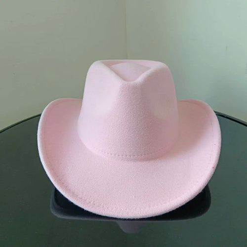 Cowboy hat cow head accessories cowboy hat monochrome felt hat men and