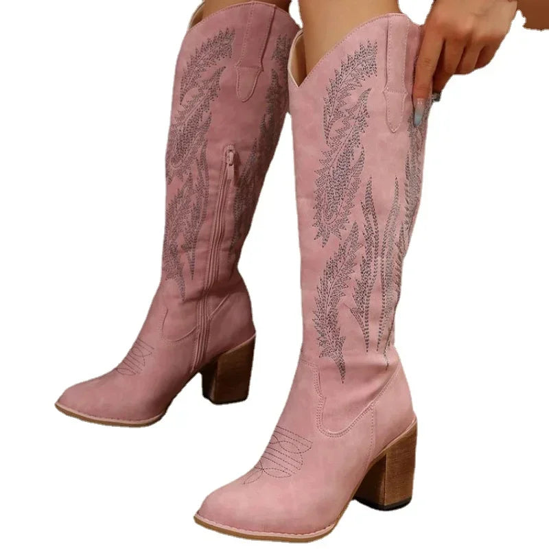 Big Pink CowGurl Boots