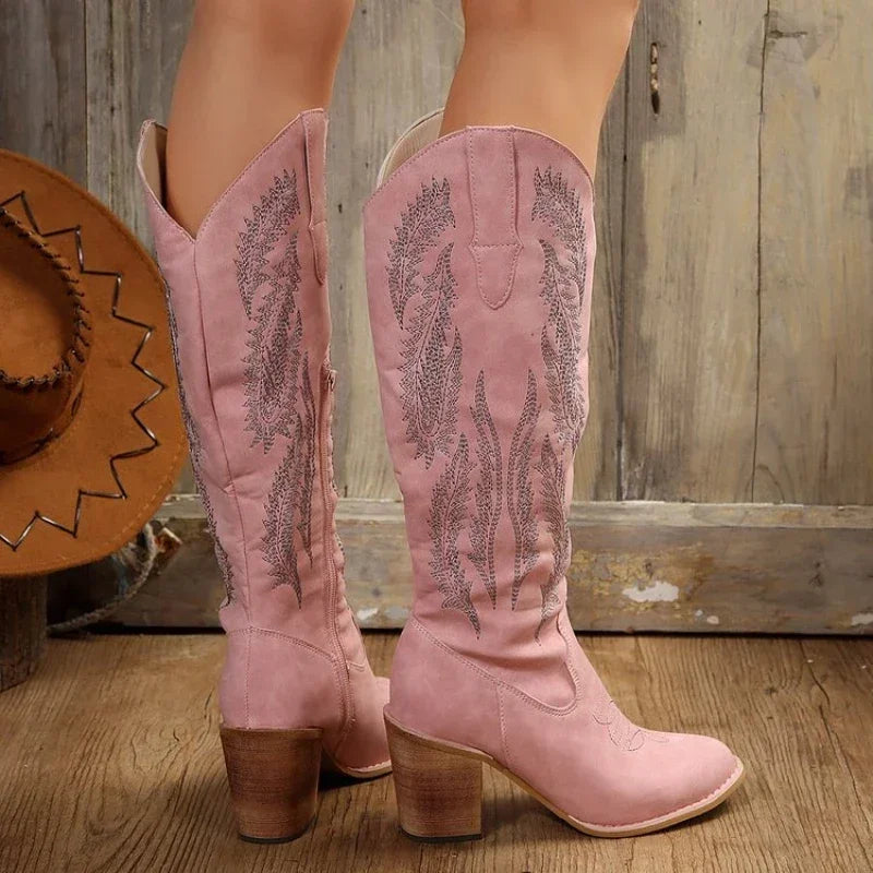Big Pink CowGurl Boots