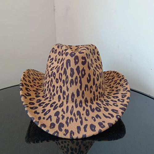 Cowboy hat cow head accessories cowboy hat monochrome felt hat men and