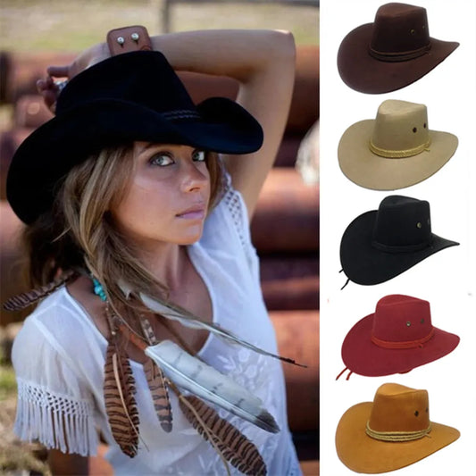 Ladies Faux Leather Sunhat