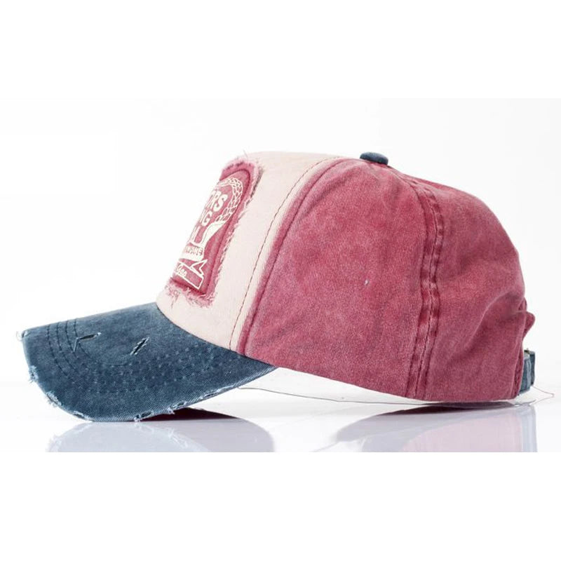 Yienws Bone Chapeau Cowboy Vintage Trucker Hat for Men Summer Dad Hats