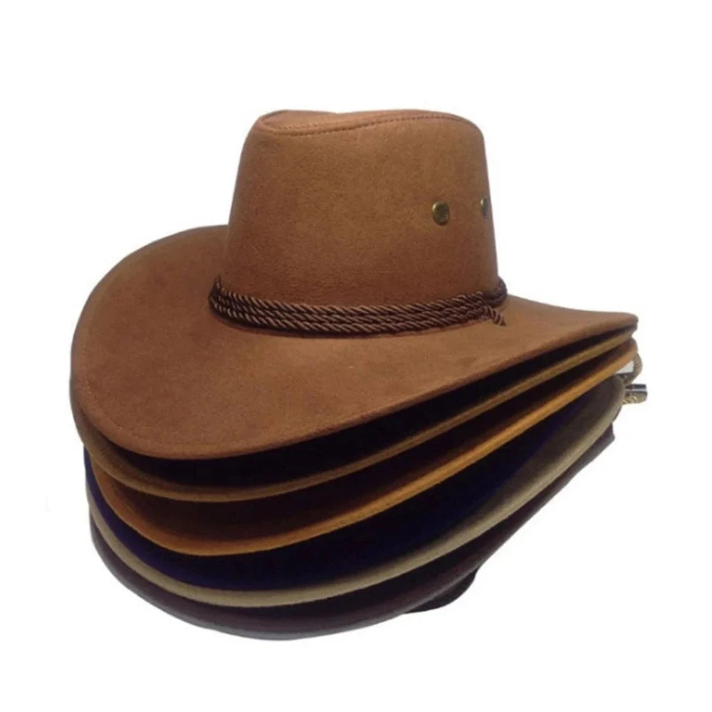 Ladies Faux Leather Sunhat