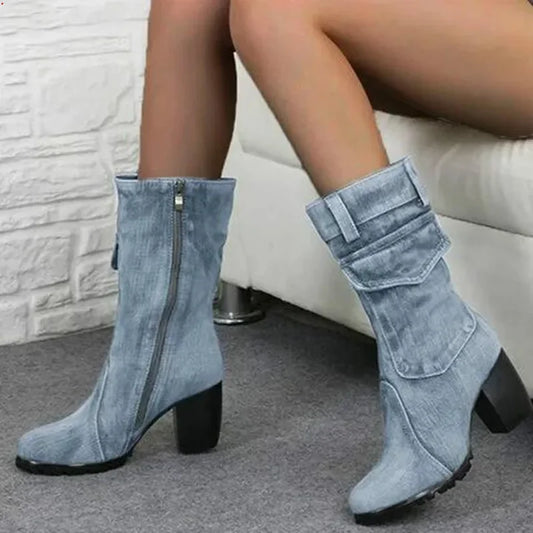 Denim CowGurl Boots
