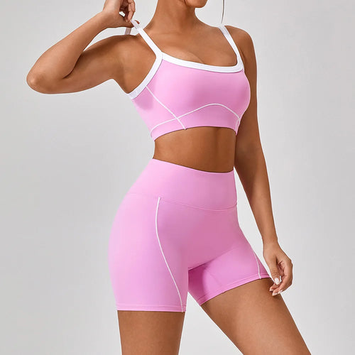 Womens 2 Piece Workout Running Sets,Hot Shot Skort Set Y2K Cropped