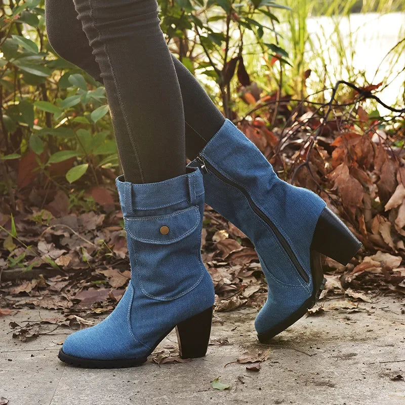 Denim CowGurl Boots