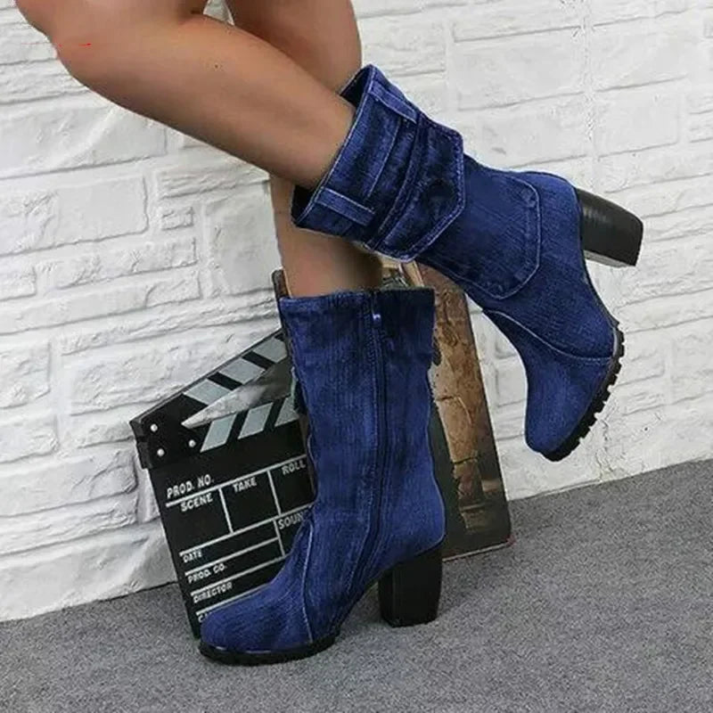 Denim CowGurl Boots