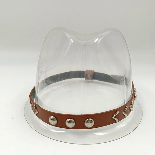 Fedora hat accessories, cow belt, men's and women's straw hat, cowboy