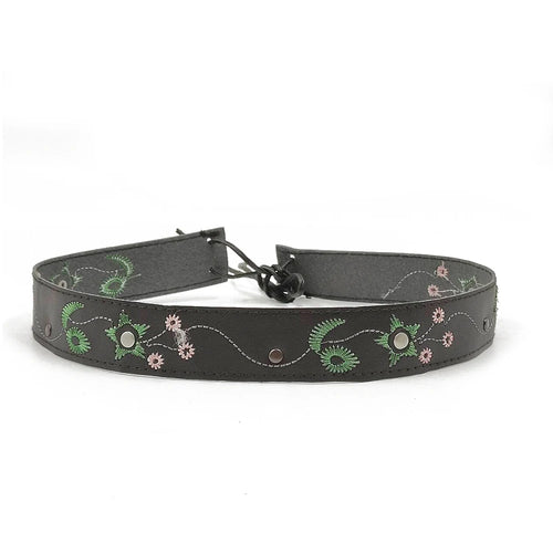 New embroidered bull head accessories men's cowboy hat belt decoration
