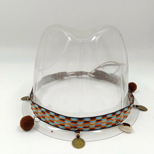 Fedora hat accessories, cow belt, men's and women's straw hat, cowboy