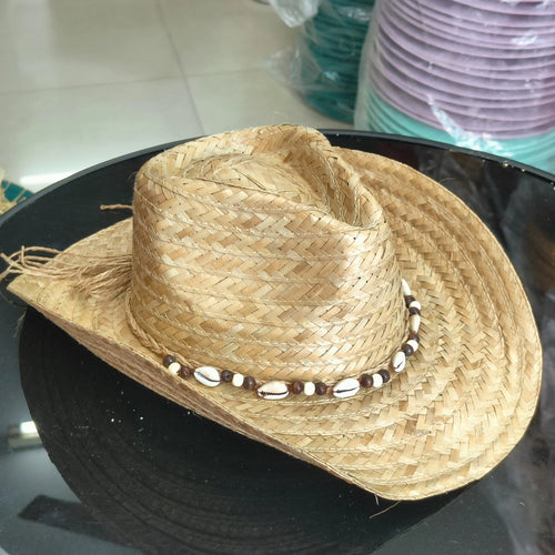 Western Cowboy Straw hat women Fashion Large Brim straw hat Party