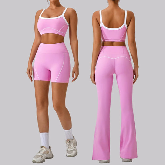 Womens 2 Piece Workout Running Sets,Hot Shot Skort Set Y2K Cropped