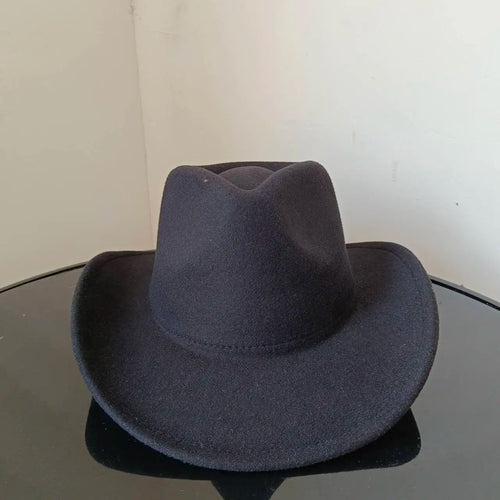Cowboy hat cow head accessories cowboy hat monochrome felt hat men and