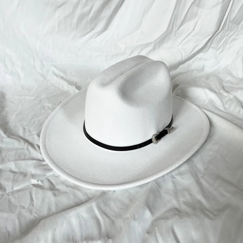 Vintage Western Cowboy Hat For Men's Gentleman Lady Jazz Cowgirl With