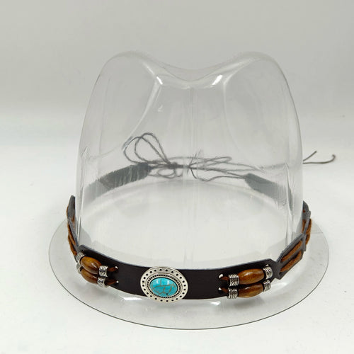 Fedora hat accessories, cow belt, men's and women's straw hat, cowboy