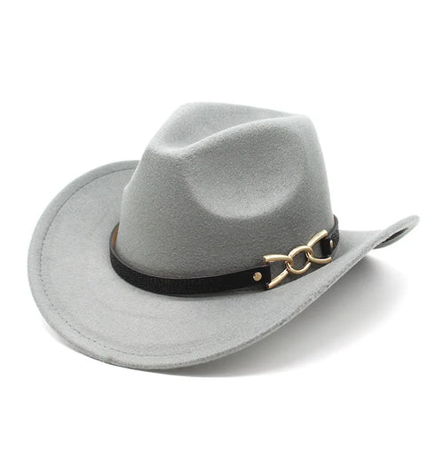 Vintage Unisex Vintage Wide brim fedora hat Cowboy hat cowboy girl