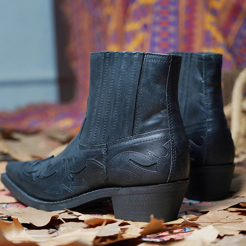 Stitched sexy and pointed CowGurl  Boots