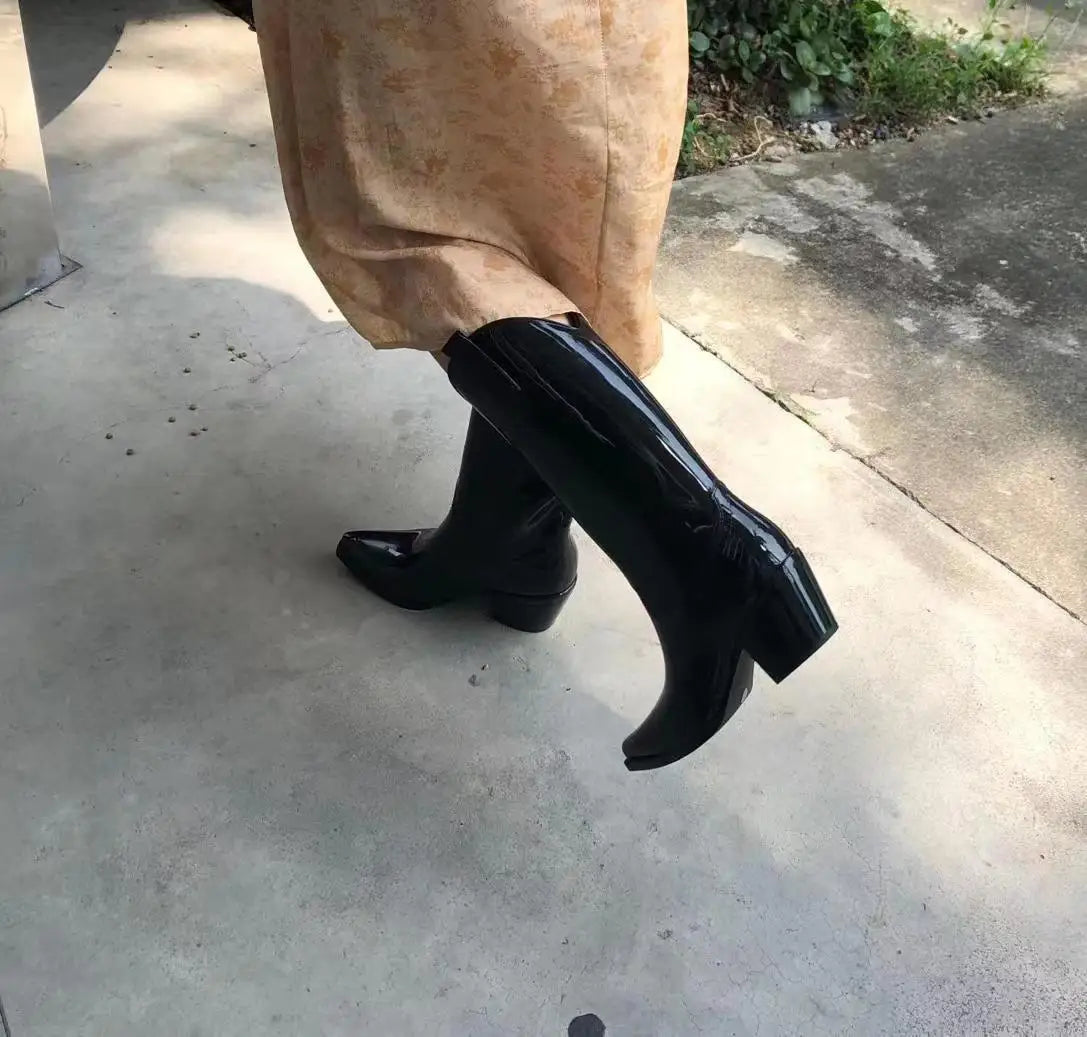 Rain Rubber CowGurl Boots