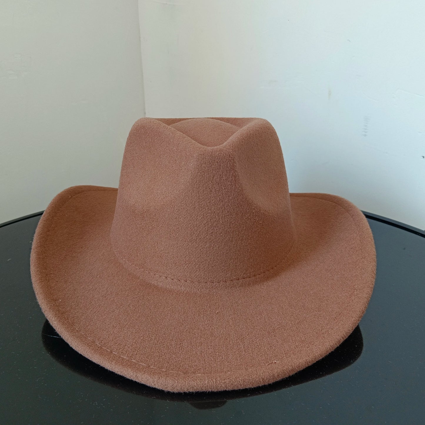 Cowboy hat cow head accessories cowboy hat monochrome felt hat men and