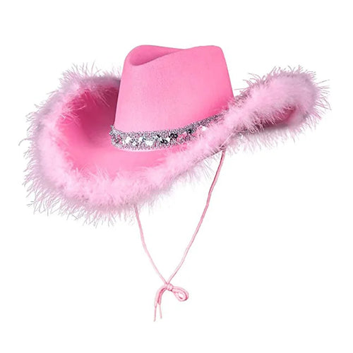 Ladies Faux Leather Sunhat