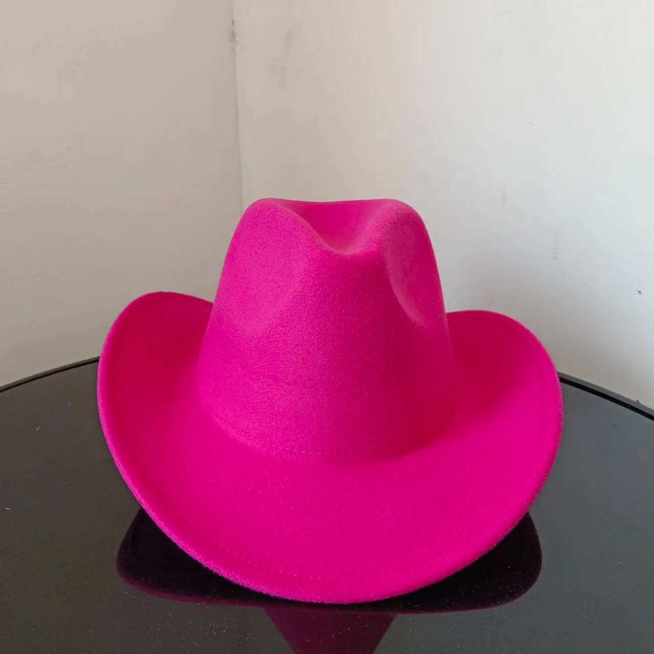 Cowboy hat cow head accessories cowboy hat monochrome felt hat men and