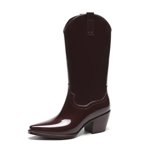 Rain Rubber CowGurl Boots