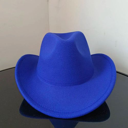 Cowboy hat cow head accessories cowboy hat monochrome felt hat men and
