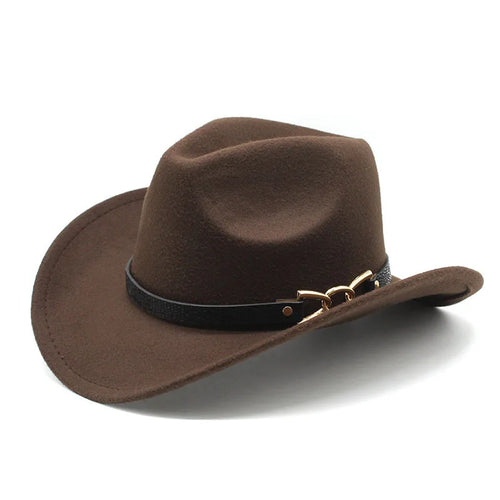 Vintage Unisex Vintage Wide brim fedora hat Cowboy hat cowboy girl
