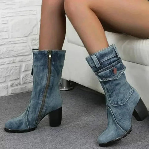 Denim CowGurl Boots