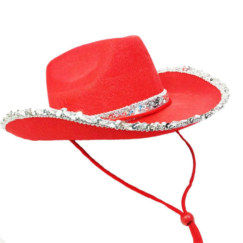 Ladies Faux Leather Sunhat