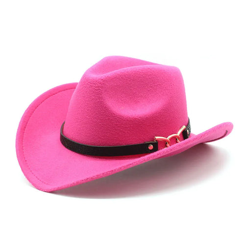 Vintage Unisex Vintage Wide brim fedora hat Cowboy hat cowboy girl