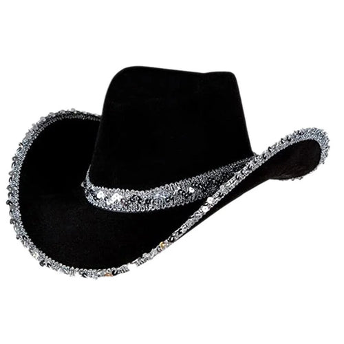 Ladies Faux Leather Sunhat