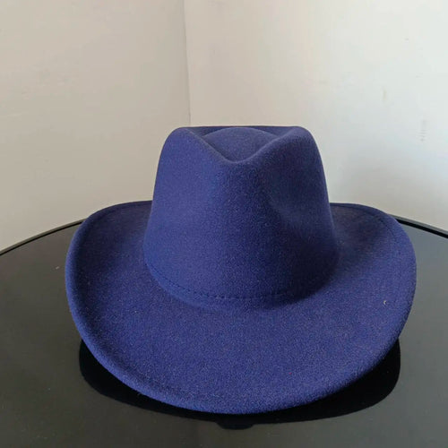 Cowboy hat cow head accessories cowboy hat monochrome felt hat men and